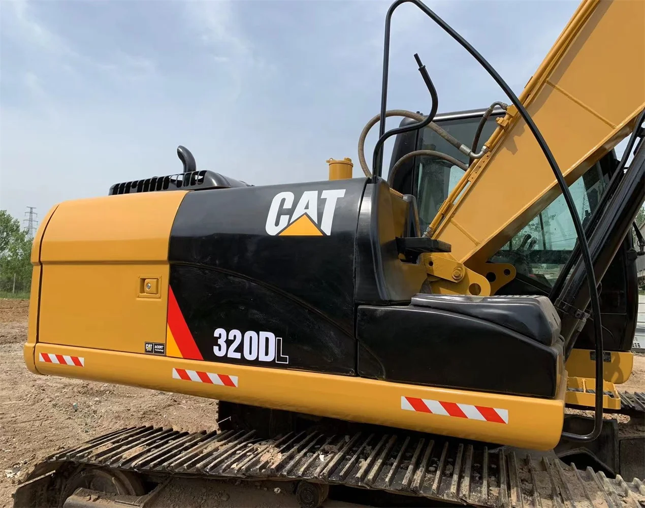 Used Caterpillar 320D 320DL crawler excavator construction machinery original Japan 320B 320C 330C used excavator for sale