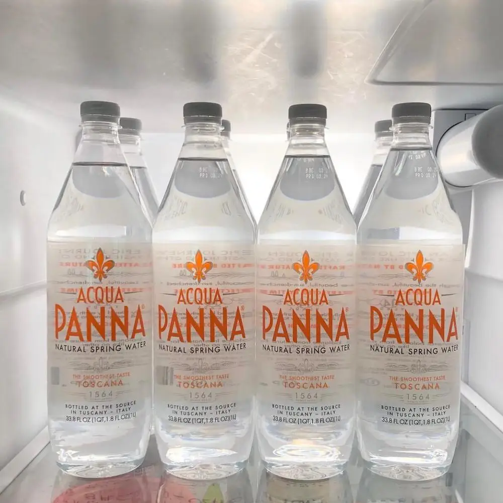 TOP RATED Acqua Panna Natural Mineral Water 12 X 750mL / the Smoothest Taste TOSCANA Bottled in TUSCANY ITALY for Sale