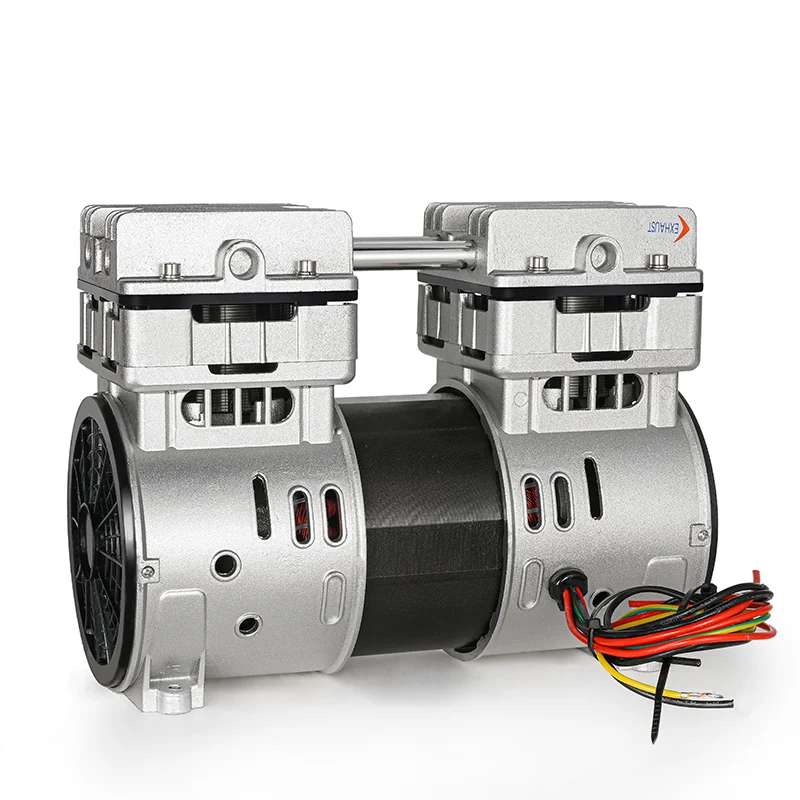 Hcem HC750A 750 ватт маленький мини воздушный компрессор 0.75kw стоматологические Безмасляные Воздушный