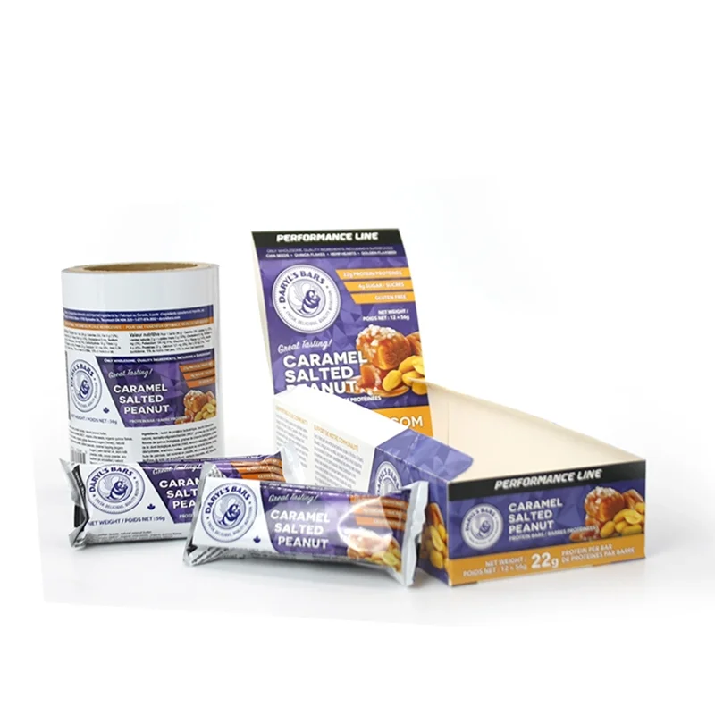 Food Grade Laminating Film Roll Flexible Packaging Bopp CPP PE Printed Customized Moisture Proof Plastic Laminated Film