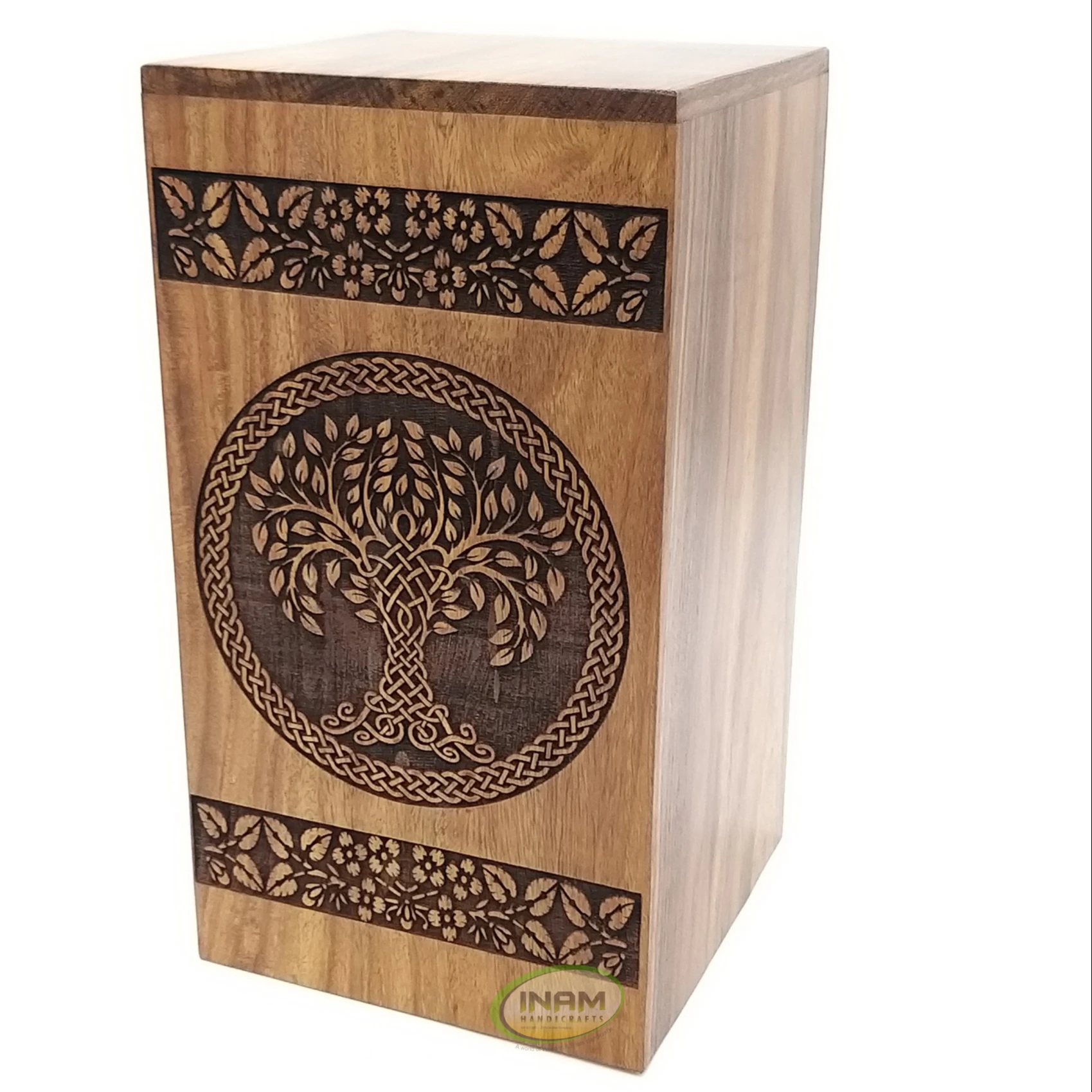 Похоронная урна для кремации Премиум-Качества взрослых с пепельницей деревом жизни похоронная работы подходит кладбища