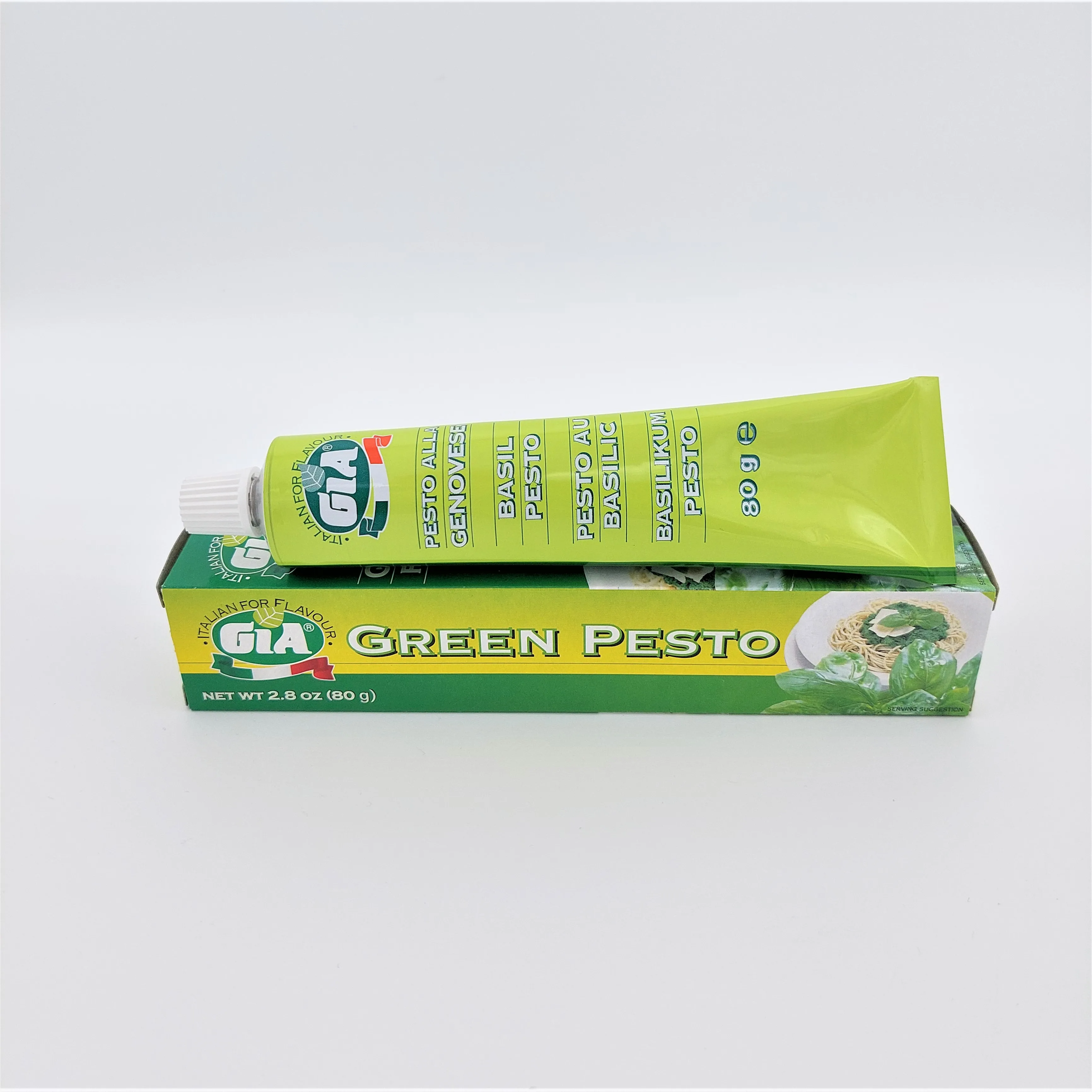 Top quality italian GREEN PESTO 80 g in tube GIA