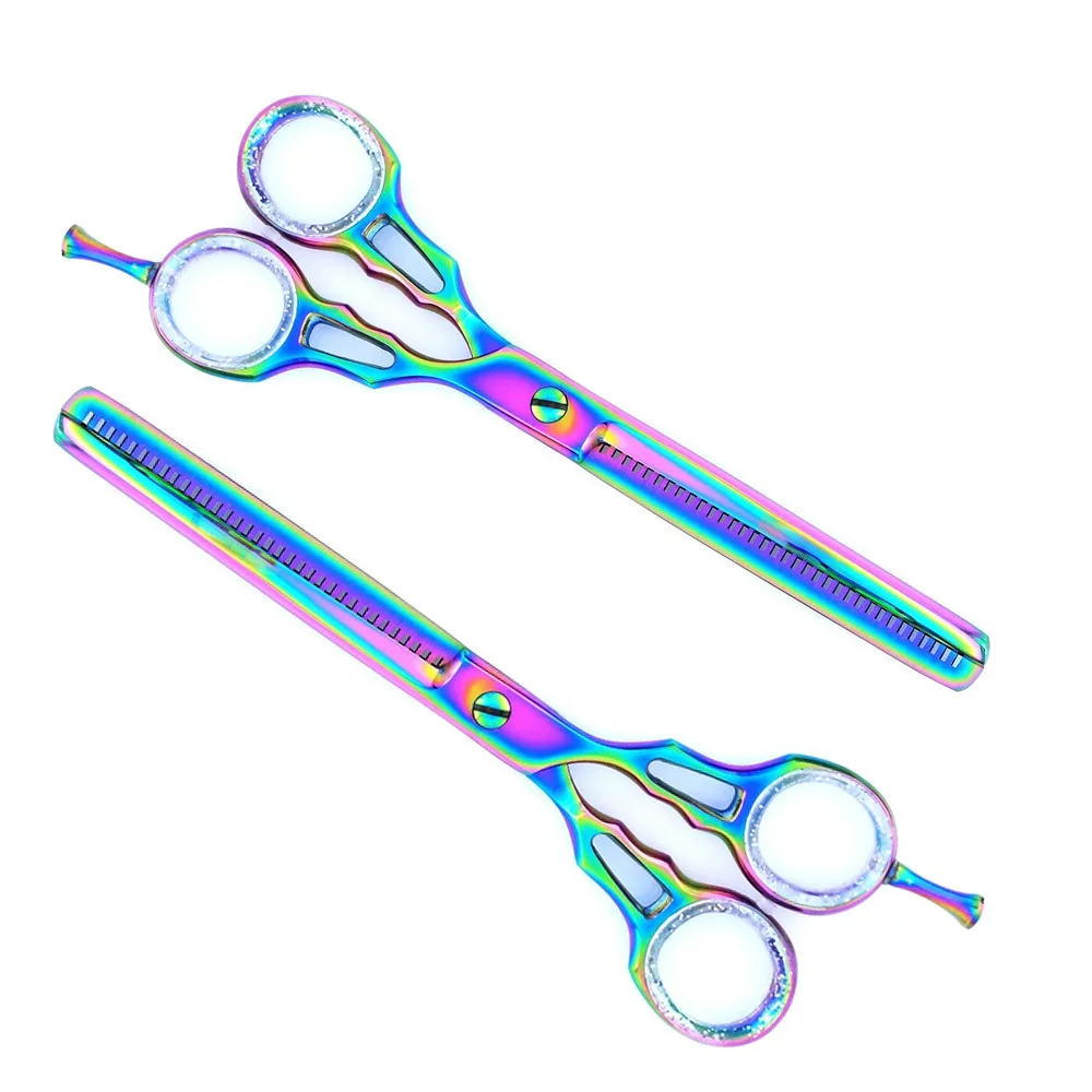 Professional Hair Cutting Thinning Scissors Salon Hairdressing Regular Flat Teeth Thinning Scissors