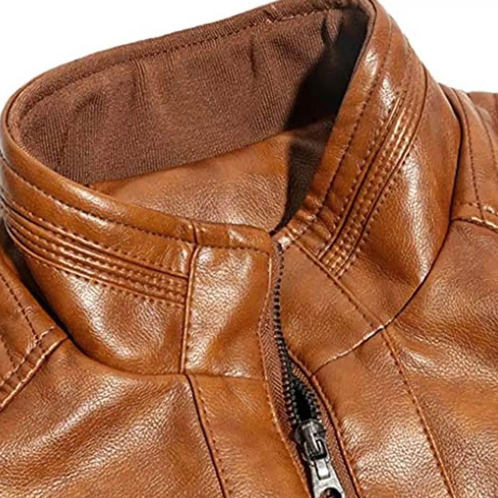 Best Selling Low Price 100% Leather Jacket For Men Custom Made Leather Jacket In Low Price