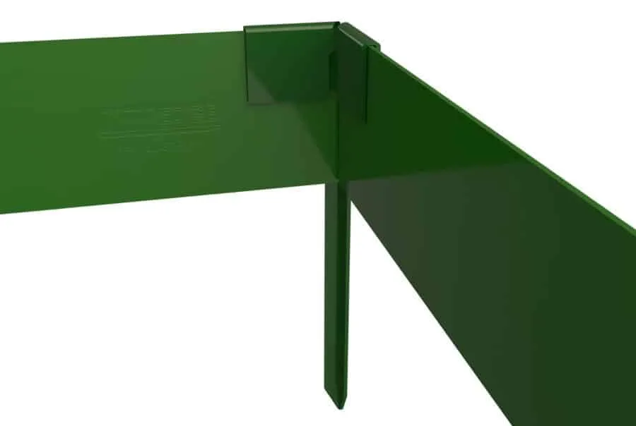 Customized Galvanized Steel Landscape Edging Constructor Outdoor Gardening Equipment Factory Price ODM OEM Flower Pot