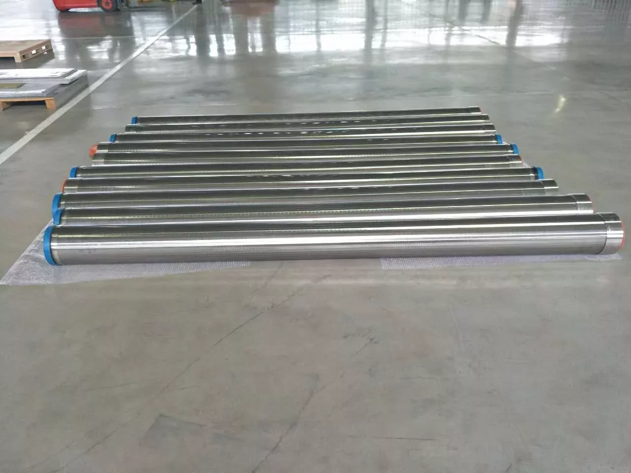 SS2205 SS2507 wedge wire round slotted johnson screen sea water oil well filter tube