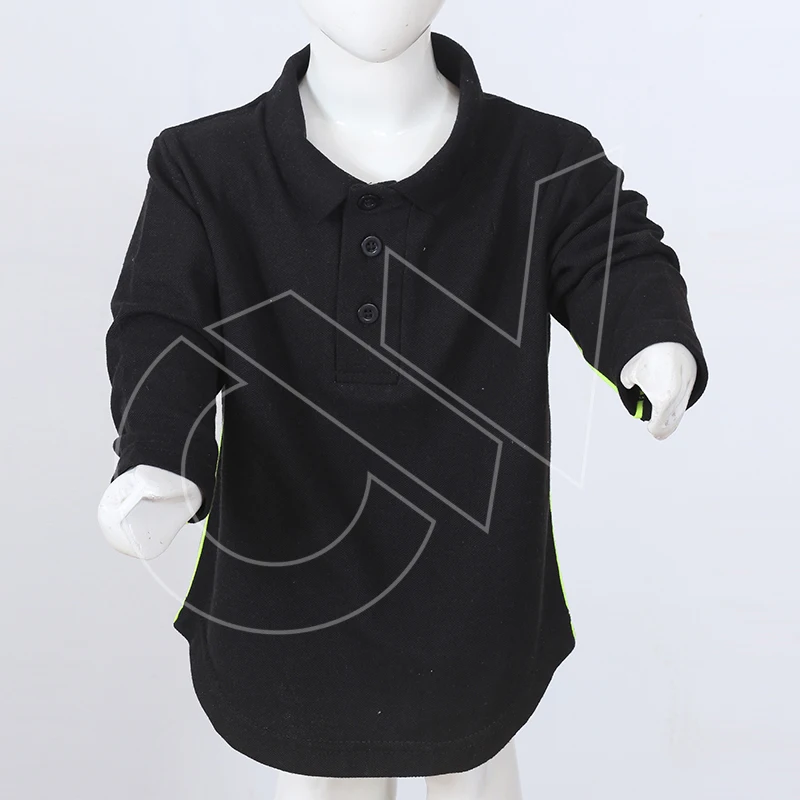 High Quality Cotton Summer Kids Casual Short Sleeve Solid Color T-Shirts For Children