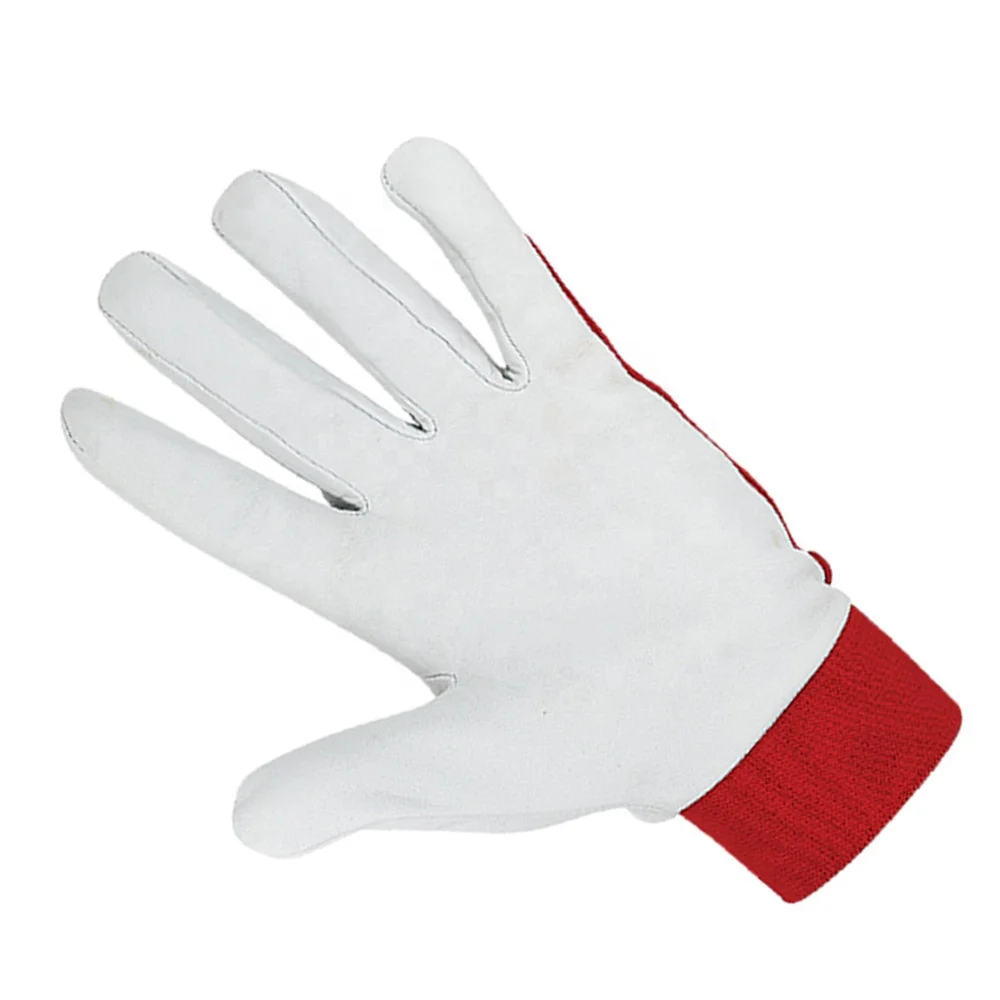 Sheep Leather Mechanics Work Gloves Industrial Assembly Safety Gloves
