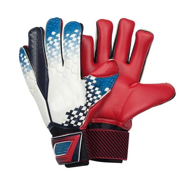 Goalkeeper Gloves Soccer Goalie Gloves with Strong Grips Palms Anti-Slip Latex Breathable Football Gloves for Kids Youth Adult