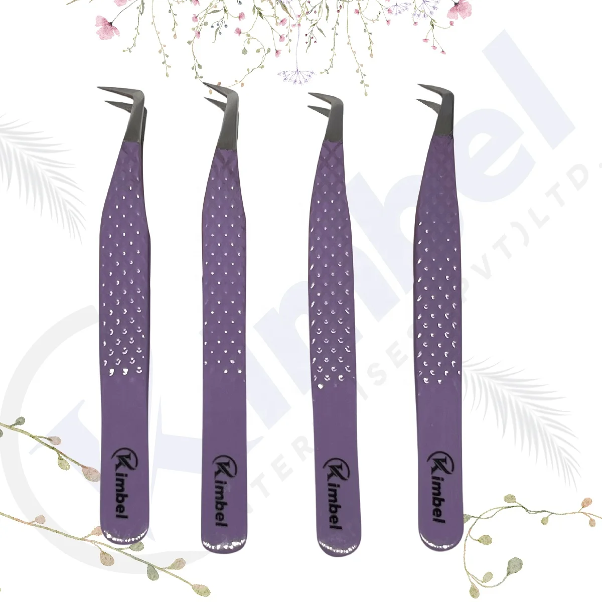 Professional Volume Tweezers All kinds Of Tips For Volume Eyelash Extension Russian Nano Grip Microfiber