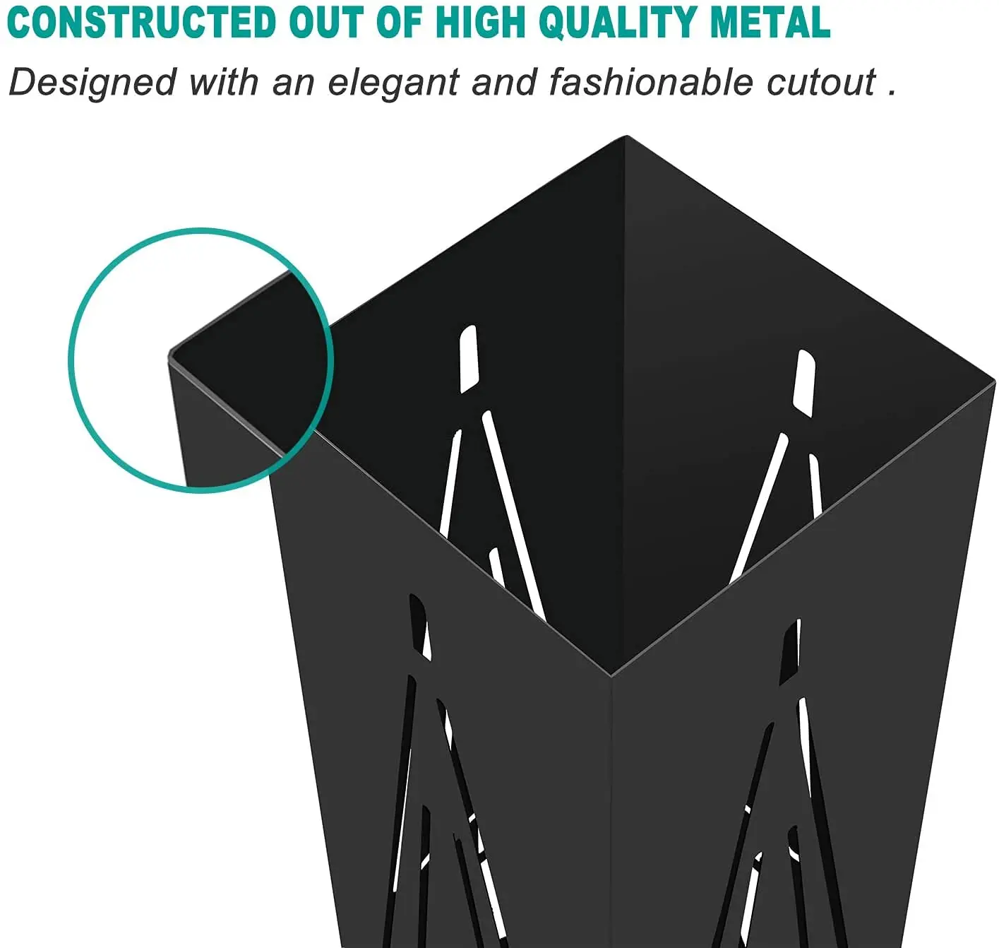 Unique Design Freestanding Indoor Umbrella Stand With Removal Tray For Home Hotel Restaurants & Office Wholesaler and Supplier