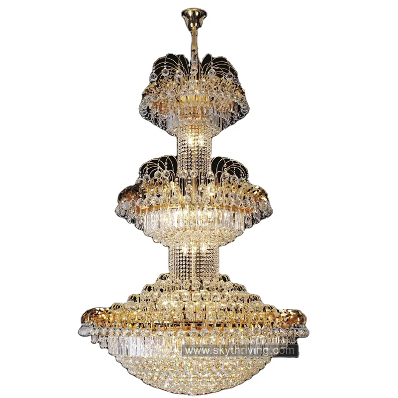 modern led crystal chandelier
