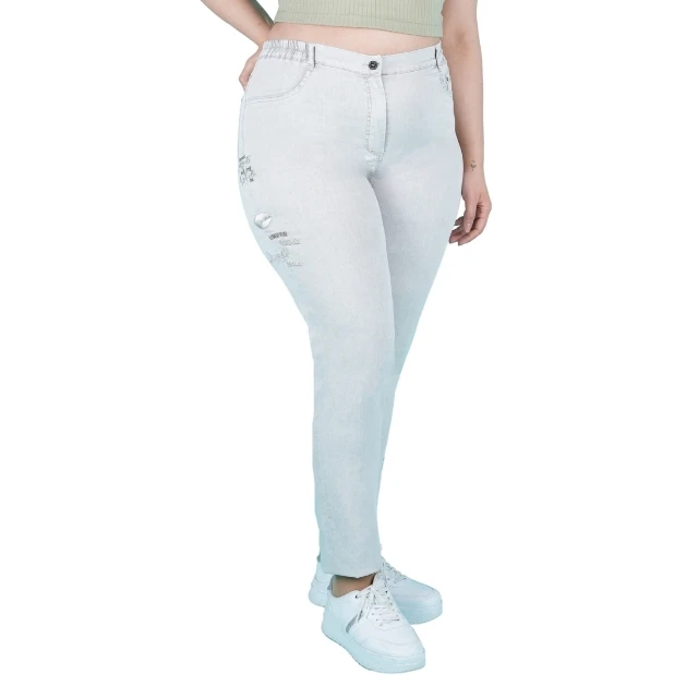 Брюки женские бежевые с высокой талией