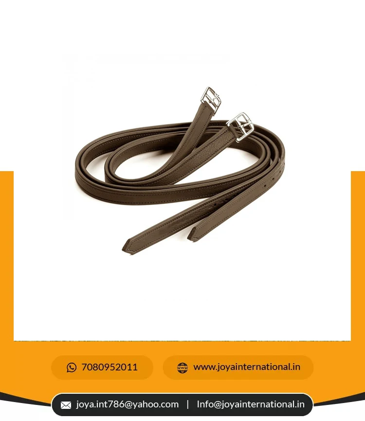 Best Quality Custom Horse Leather Stirrup Hot Sale Best Buy Equestrian Tack OEM Manufacturer