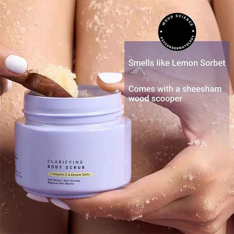 China Wholesale Vendor Gommage Pour Le Visage Et Corp Naturel Bio Naturelle 100% Natural Organic Body Cream And Scrubs For Women