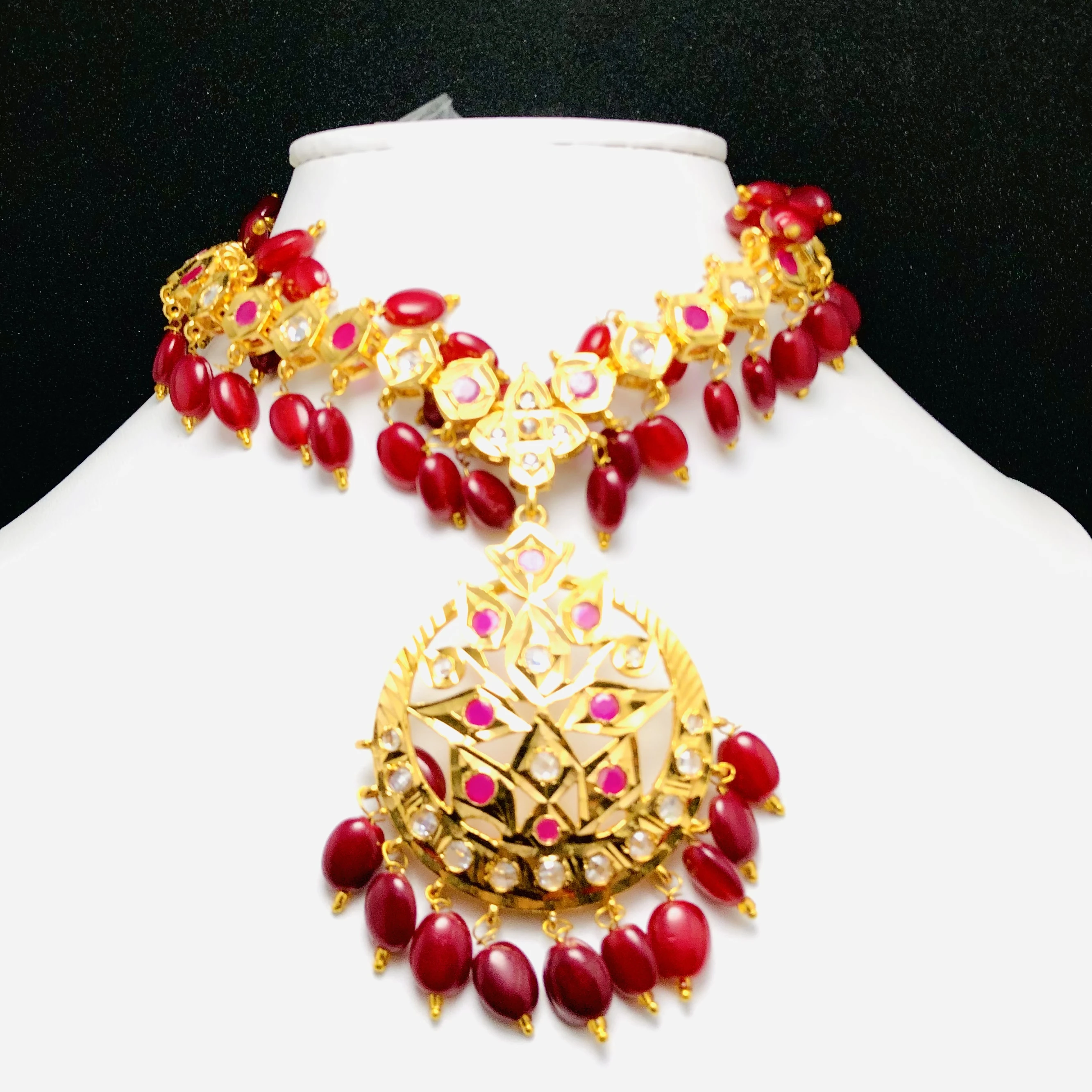 Идеальное индийское ювелирное изделие Rani haar mala жемчужное ожерелье sabyasachi ювелирные изделия Haar Zubeda nizam оптовая цена