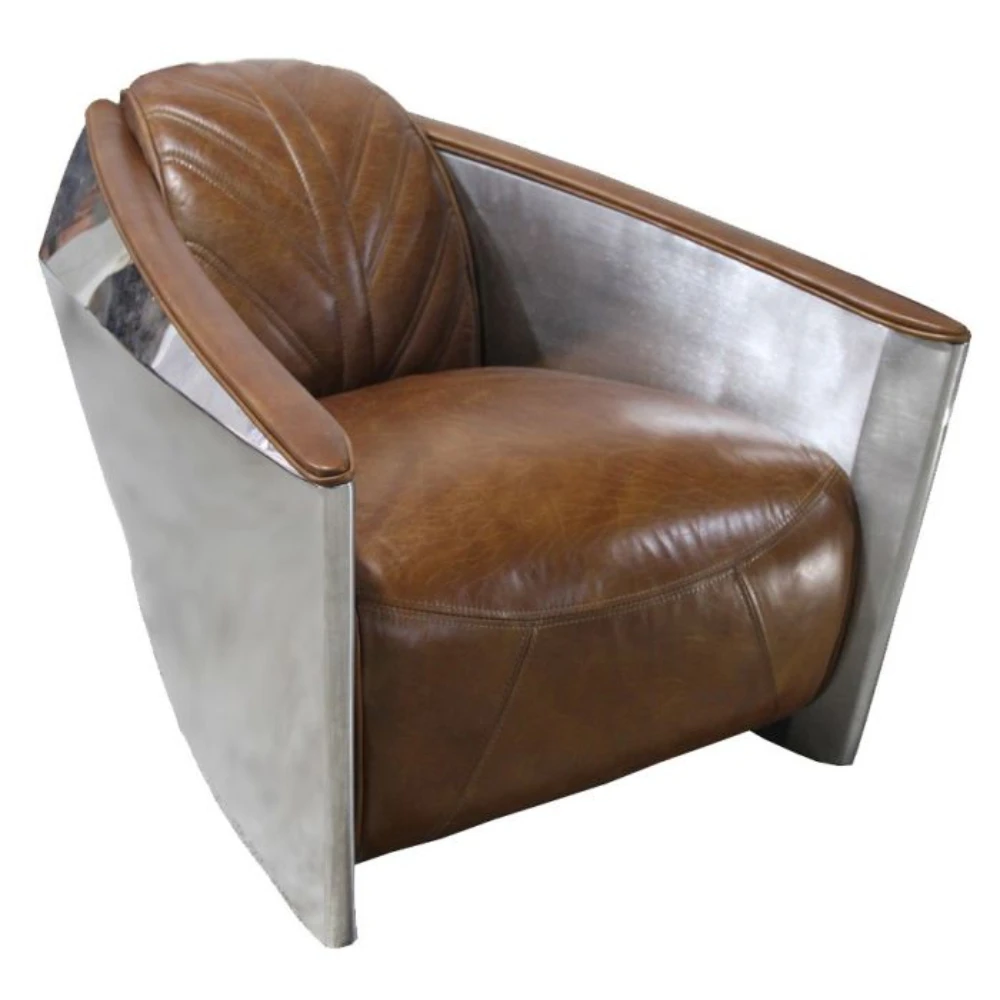 Aviator Design High Quality 1 seater Home Sofa Set Furniture Solid Wood Legs For Living Room Sofas Chairs For Home/Dinning Room