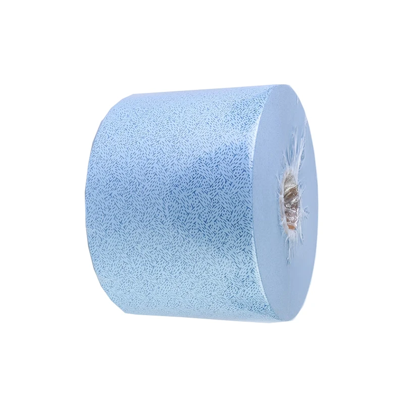 Factory design oil absorbing perforated roll workshop spunlace cleaning melt blown rag