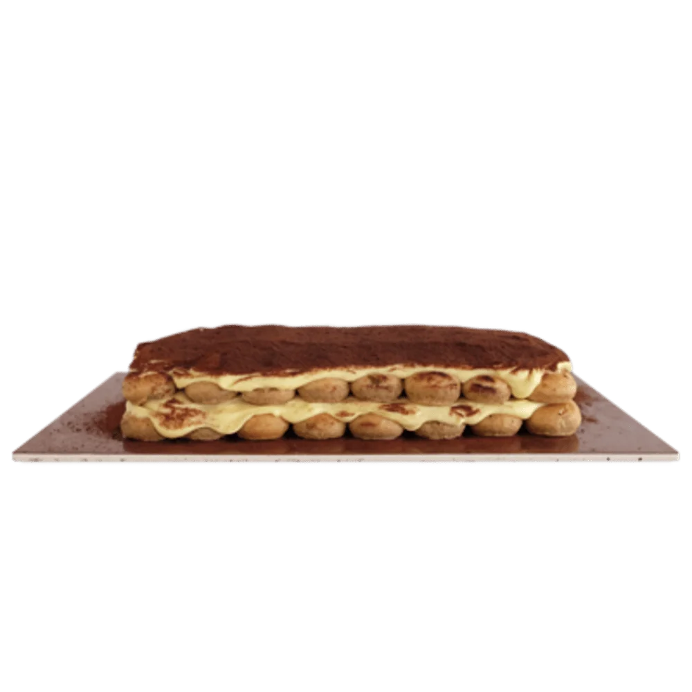 Торт Тирамису, традиционное сладкое от Treviso, сделано в Италии, высококачественный продукт для Horeca