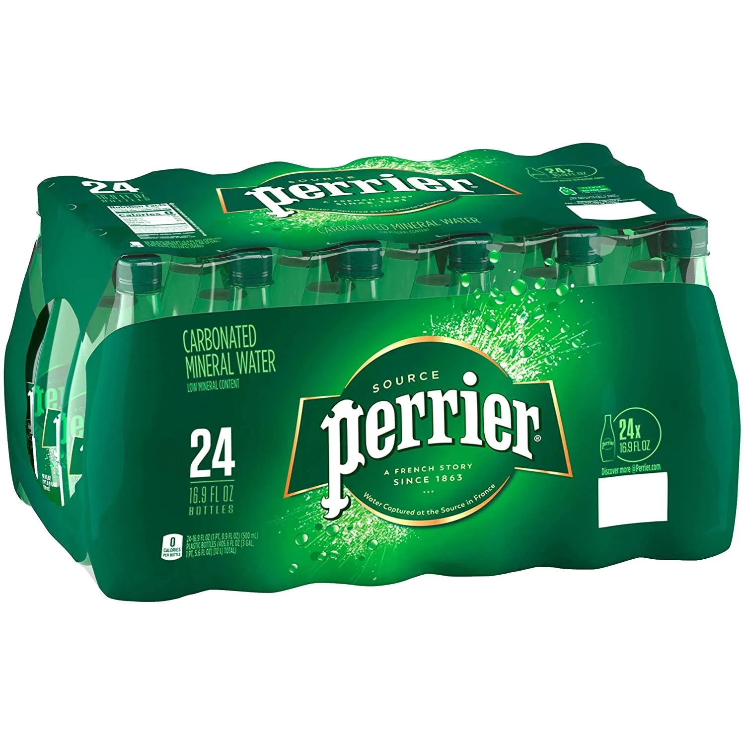 Оригинальная сверкающая натуральная минеральная вода Perrier 330 мл, 500 мл, 700 мл по низкой оптовой цене
