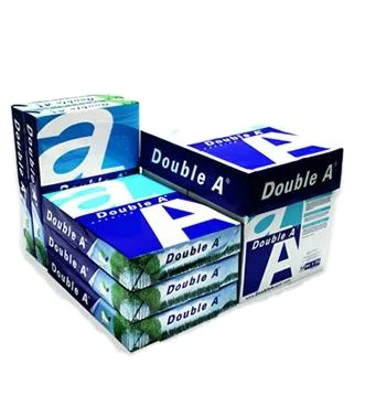 100% Wood Pulp White Color 5 Reams/Box A4 Copy Paper OEM 80GSM