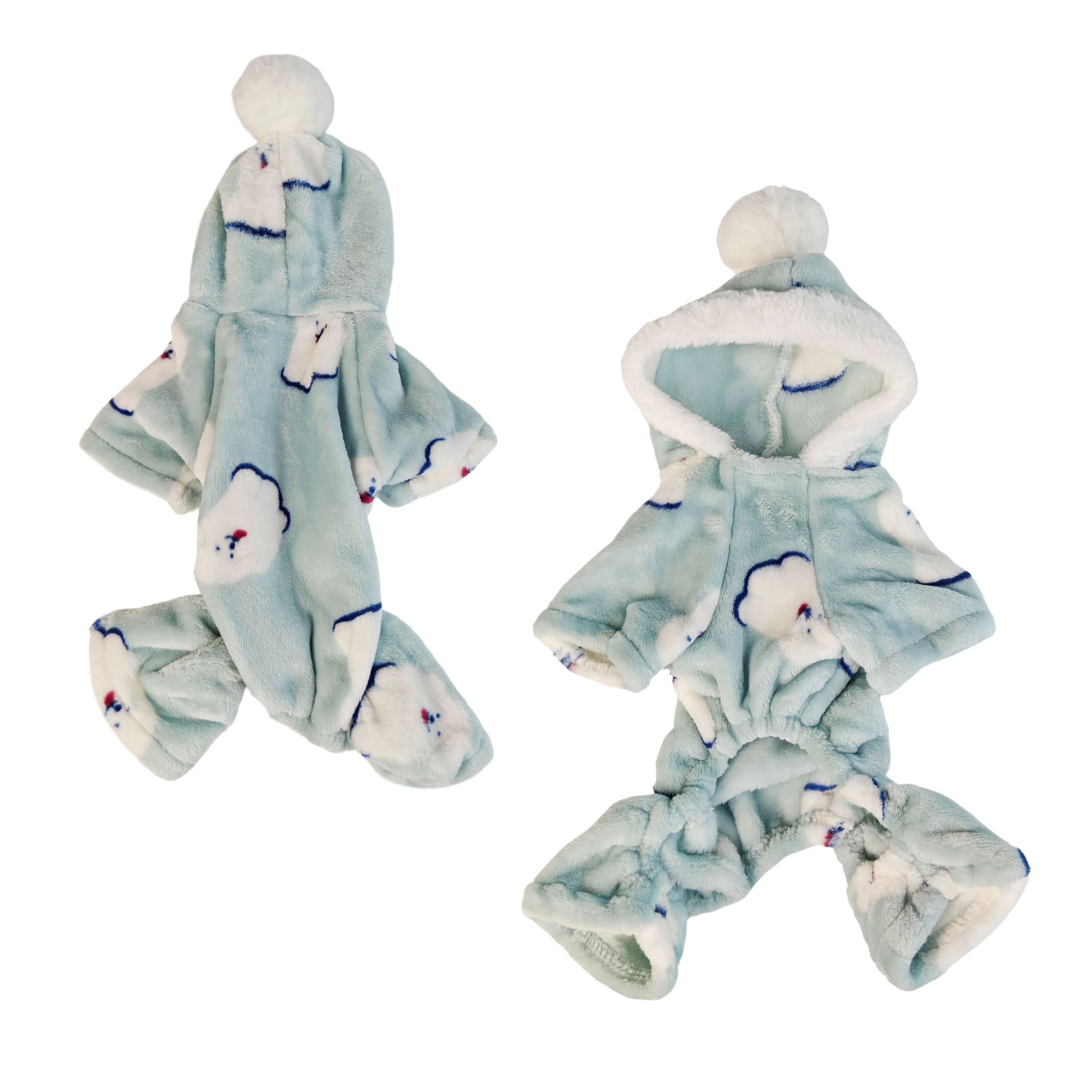 2023 Dog Winter Cotton-padded Clothes Cotton Coat Lovable Warm Dog Cloth Pet Clothes