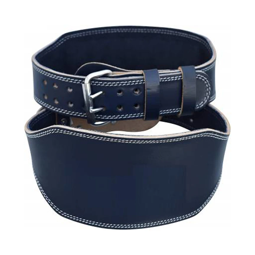 2023 Unisex Cowhide Gym Belt High Quality Black Power Lifting Comfortable 10 mm Weightlifting Belts Custom Made