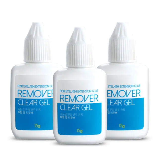 Lash Glue Remover Clear Pink Gel type 15g Most effective remover for eyelash extension made in Korea for sale Sky Glue Remover