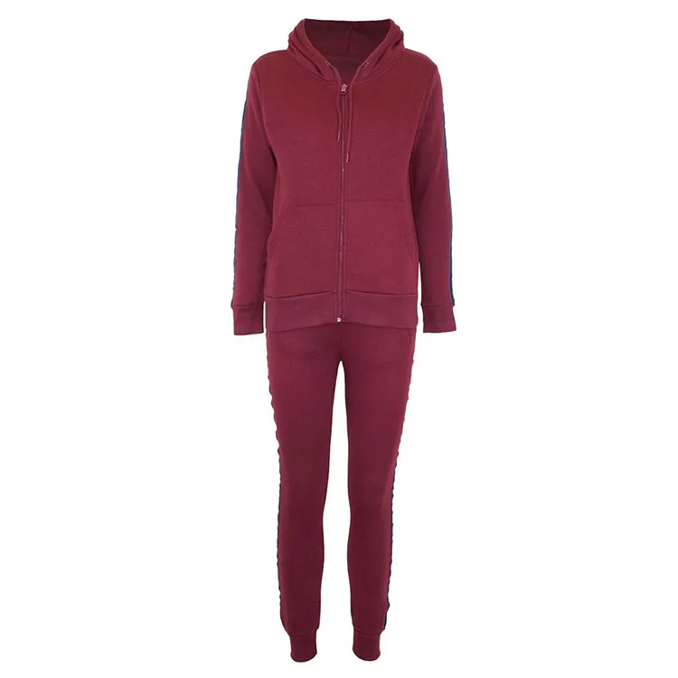 Wholesale women track Suit Custom label hot fashion Factory made ODM services good quality women track Suit