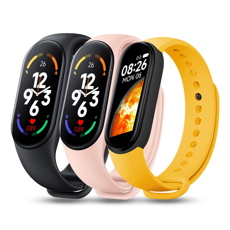 M7 Smart Watch Men Women Dynamic Display Screen All Day Sport Tracker Call Message Reminder Daily Waterproof Digital Wristwatch