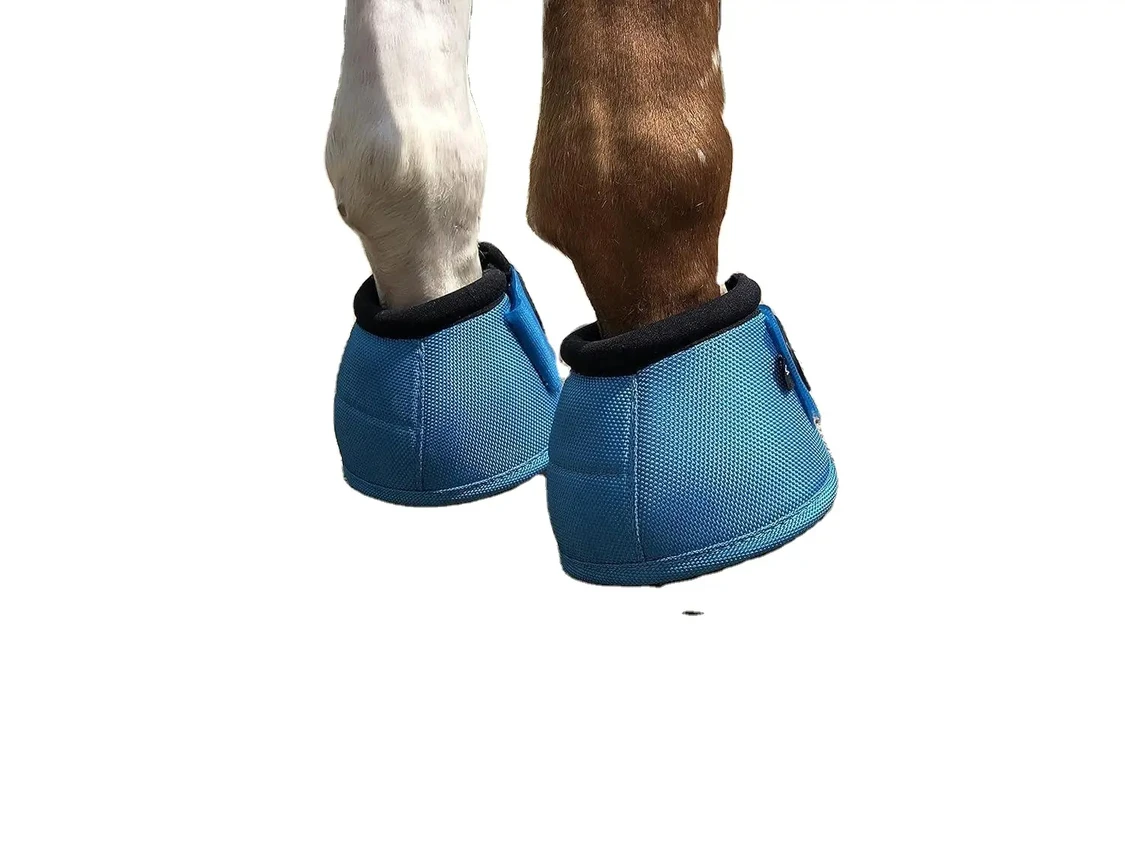 Horse Riding Brushing Bell Boots High Quality Horse Equipment Durable and Stylish Wool Brushing Boots for Training Jumping