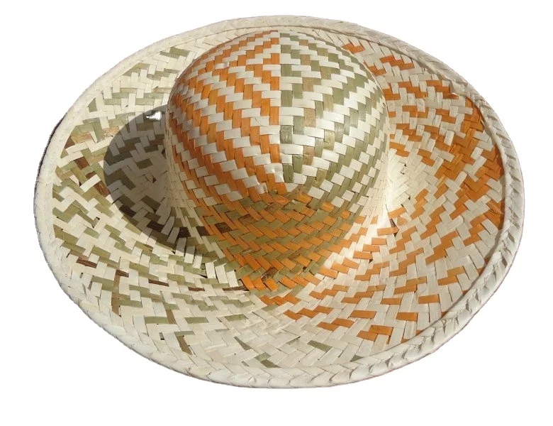 Cheap Handmade Accessory Ecofriendly straw hat beach travel camping/ summer custom straw hat/panama straw hat