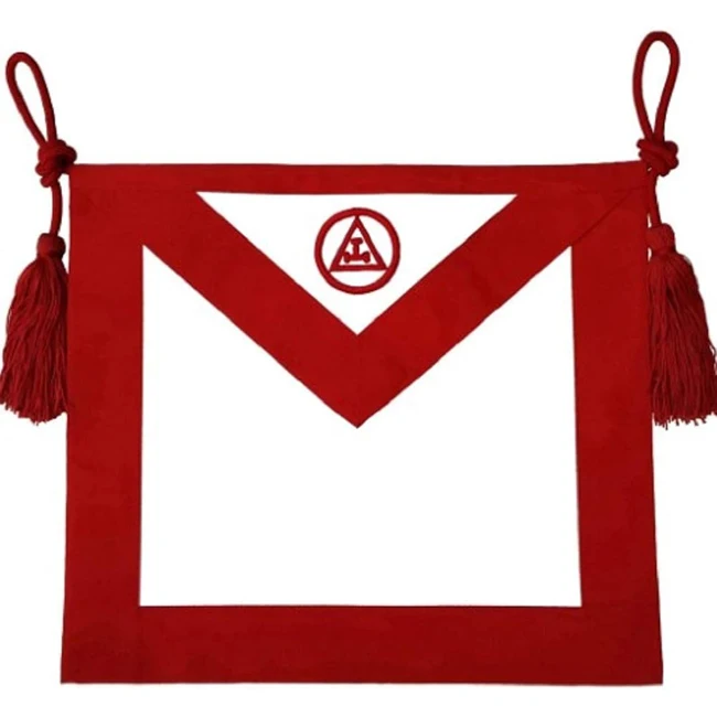 Masonic Royal Arch Mason Member Apron  |silk Blue Lodge Chain Collar Master Mason Apron Square Compass |