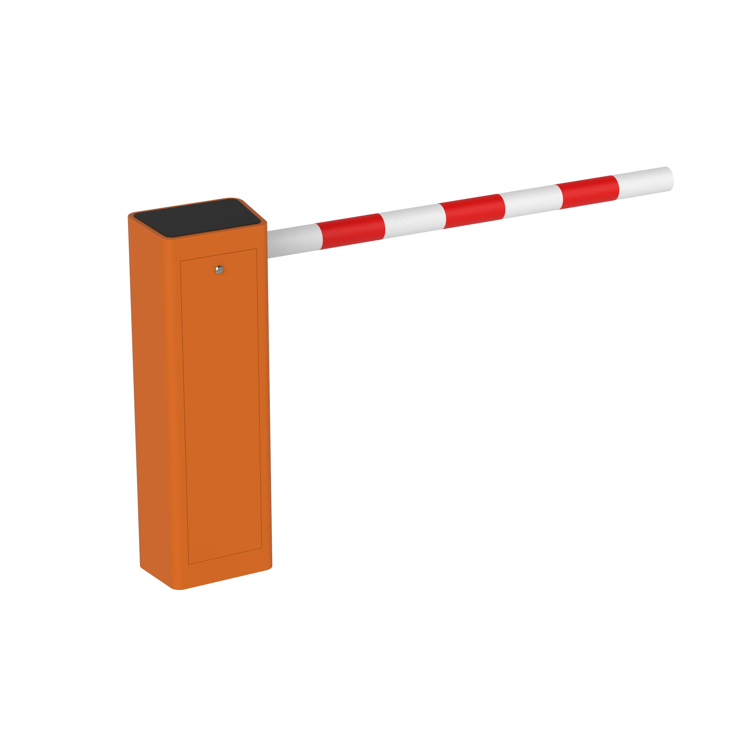 24V DC brushless motor Car parking gate  straight arm boom barrier , toll station road barrier,barrier gate parking TCP IP