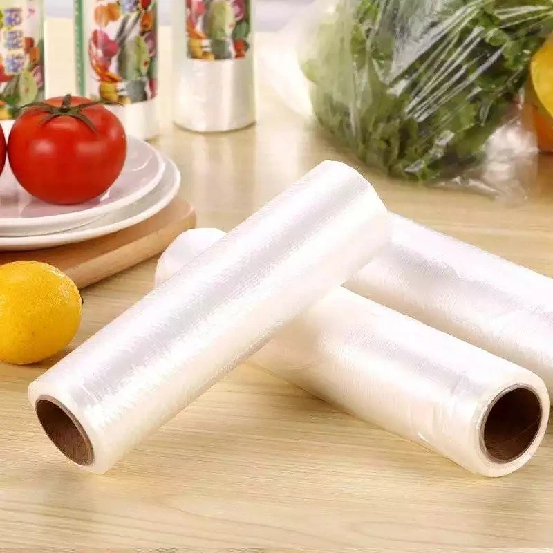 Food Packaging Plastic Wrap Stretch Film Popular New Custom Shrink Wraps Packaging Transparent Stretch Film