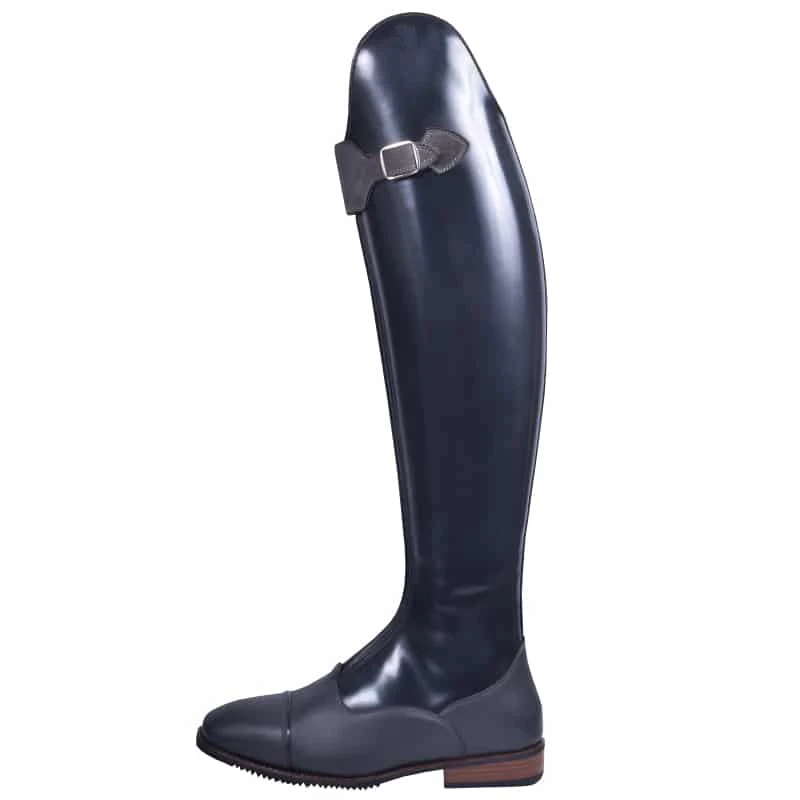 Horse Racing Boots, Black Genuine Leather Custom Made with Laces Riding Boots, 2020 Hand made Boot for men