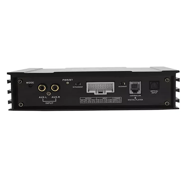 Class AB Digital Equalizer Sound System 4 Channel Speaker DSP Audio Car Amplifier For  Car Sound System
