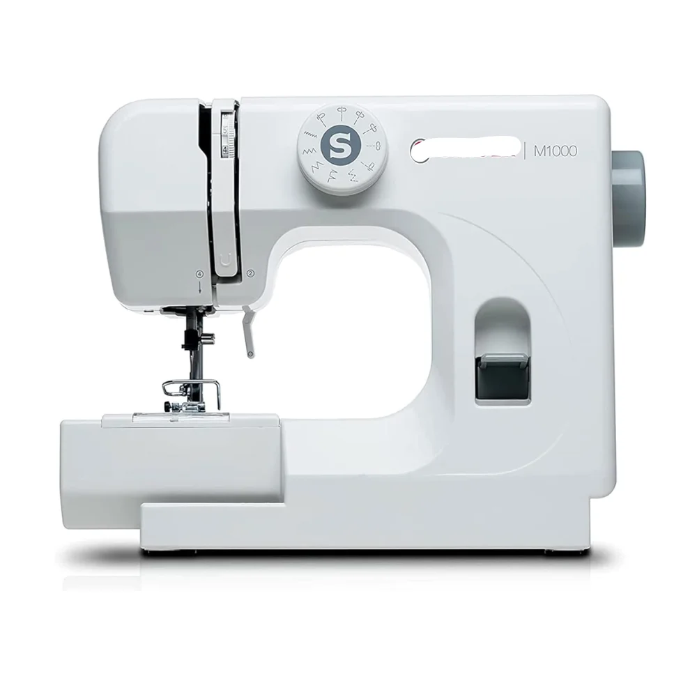 M1000.662 Lightweight & Portable Sewing Machine With 32 Stitch Applications, LED Light & Top drop-in bobbin for Hems