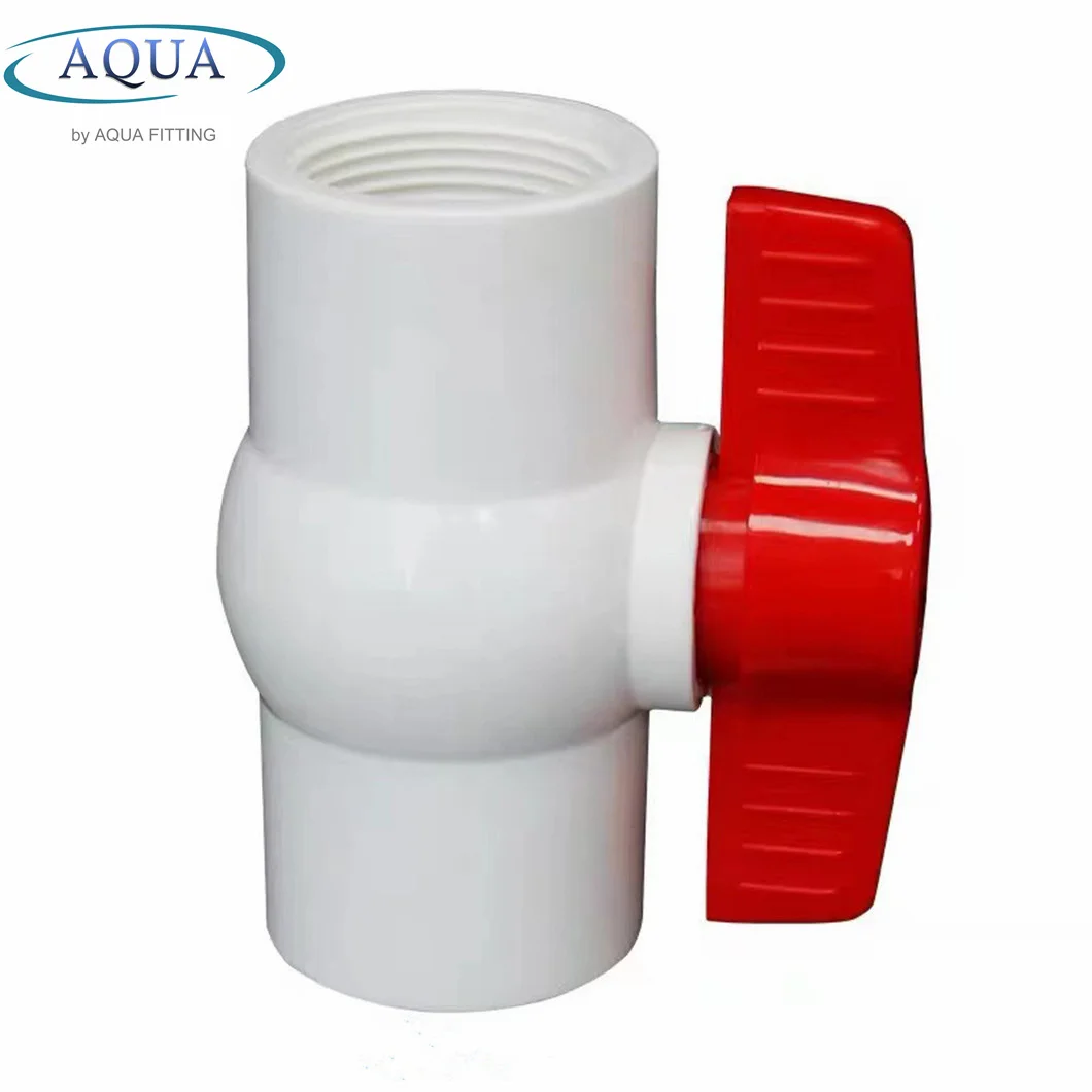 PVC Plastic Ball Valve for Water Supply High Quality