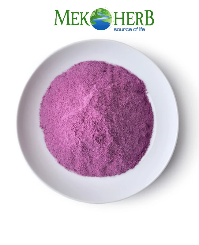 PURPLE SWEET POTATO POWDER FROM MEKONG HERBALS VIETNAM (100% NATURAL PURPLE SWEET POTATO / MEKO FARM VIET NAM)
