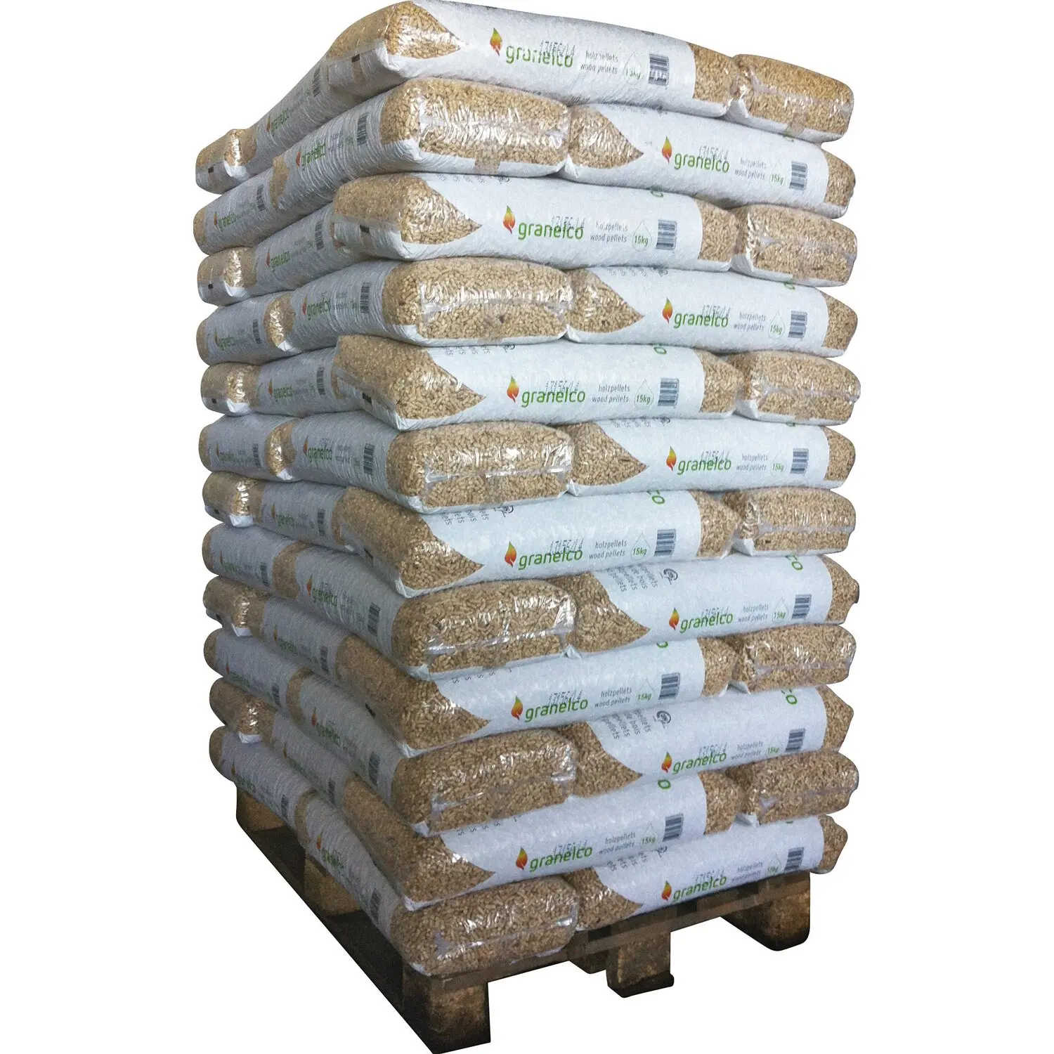 Top Europe Grade Wood Pellets 15 kg Fir, Pine/ Beech Wood Pellet Din plus/EN plus-A1 Oaks Wood Pellets In 15kg bags