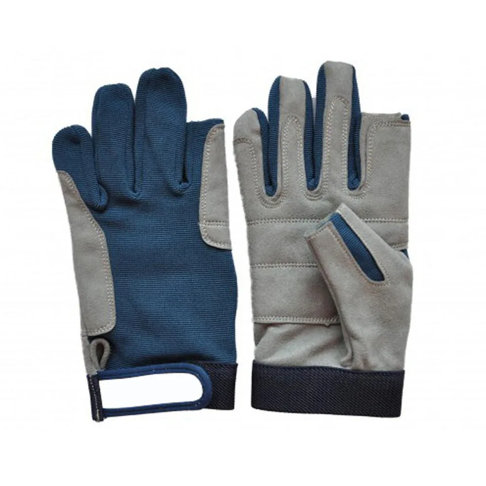 Custom Huge range of long and short finger sailing gloves Protection PU Leather Sailing Gloves