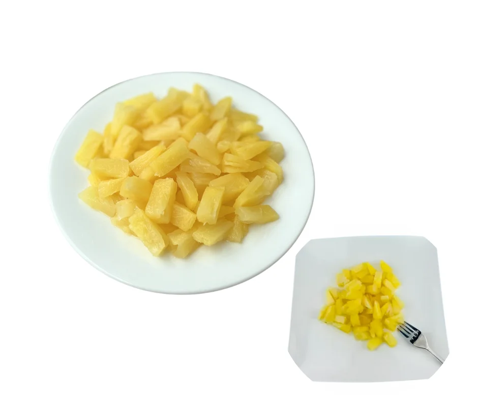 Премиум качество конкурентоспособная цена международный стандарт поставка от вьетнамского производителя ЛАКОМЫЕ КУСОЧКИ АНАНАСА с банками 20 унций