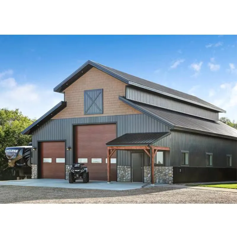 cheap prefabricated workshop prefab steel structure farm storage warehouse metal building kits