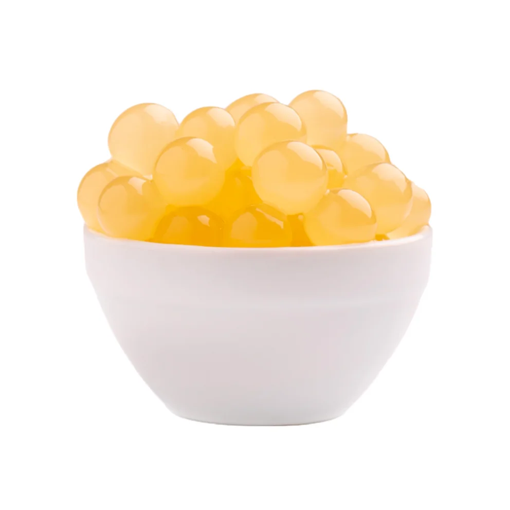Taiwan Boba Tea Bubble Milk Tea Wholesale No.1 Topping Mango Crystal Boba