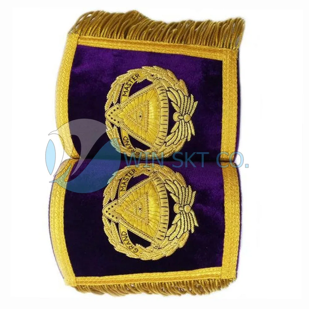 Wholesale Price Gauntlets Lodge Leona Masonic Regalia Scottish rite Past Master Cuff