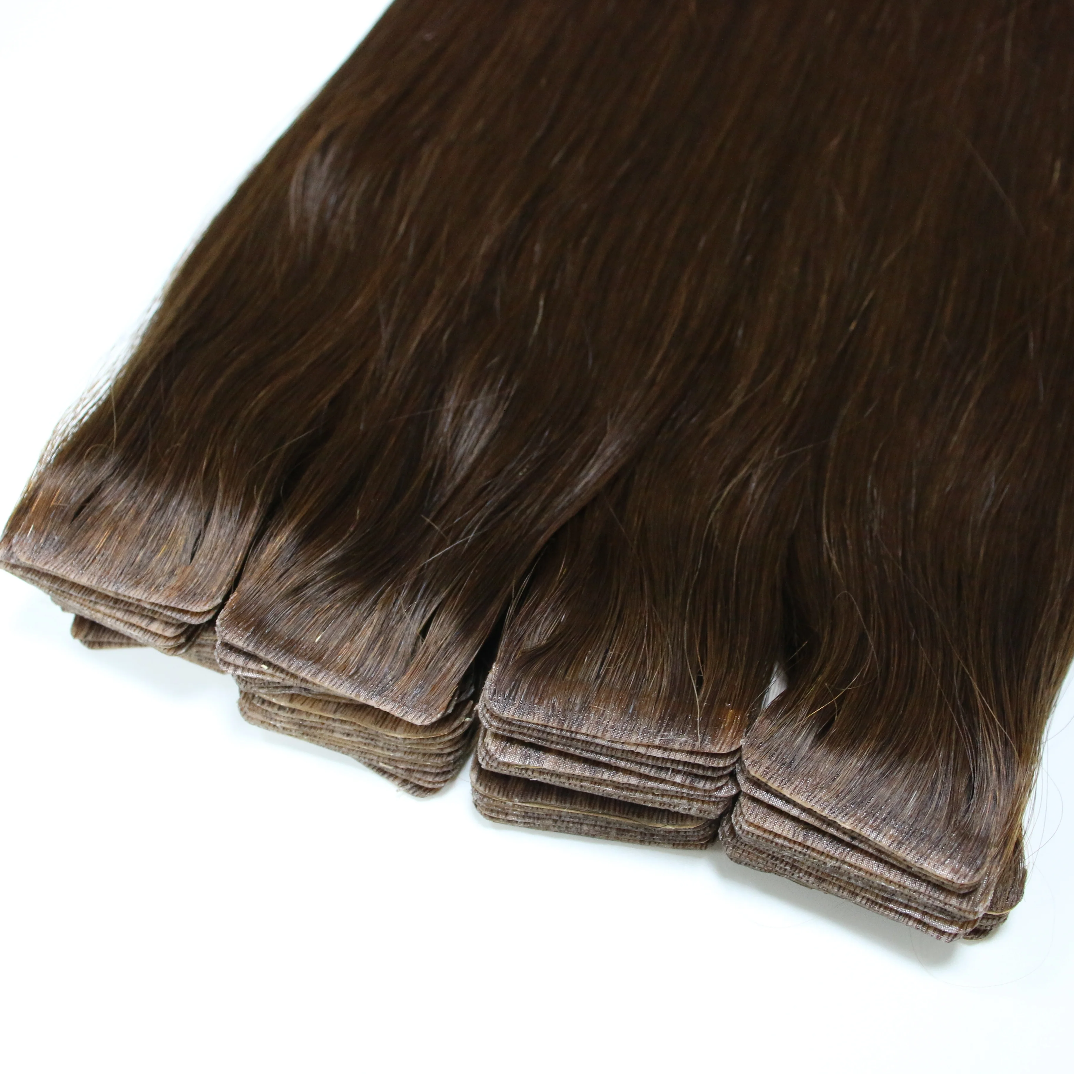 Luxury Tape In Unprocessed Virgin Natural Straight Wavy Hair Vendors Vietnamese Cuticle Aligned Raw Human Hair Soft