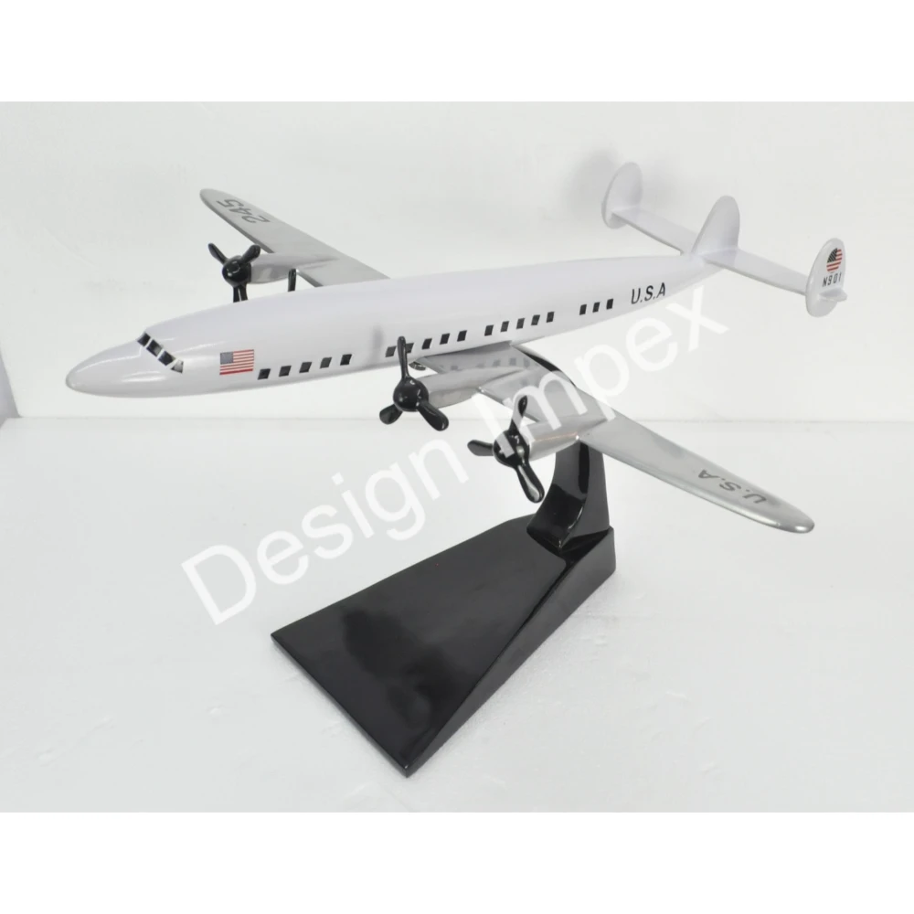 Portable Airplane With Stand Office Interior Decorated Die Cast Aluminium Flying Club Airplane Models Business Gift Excellent