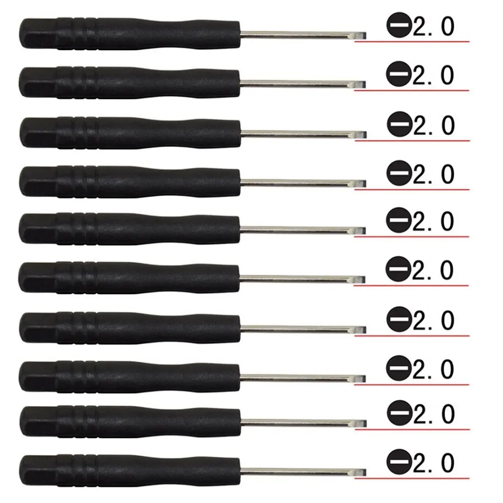 flat head slotted screwdriver mobile phone repair tools cross screwdriver