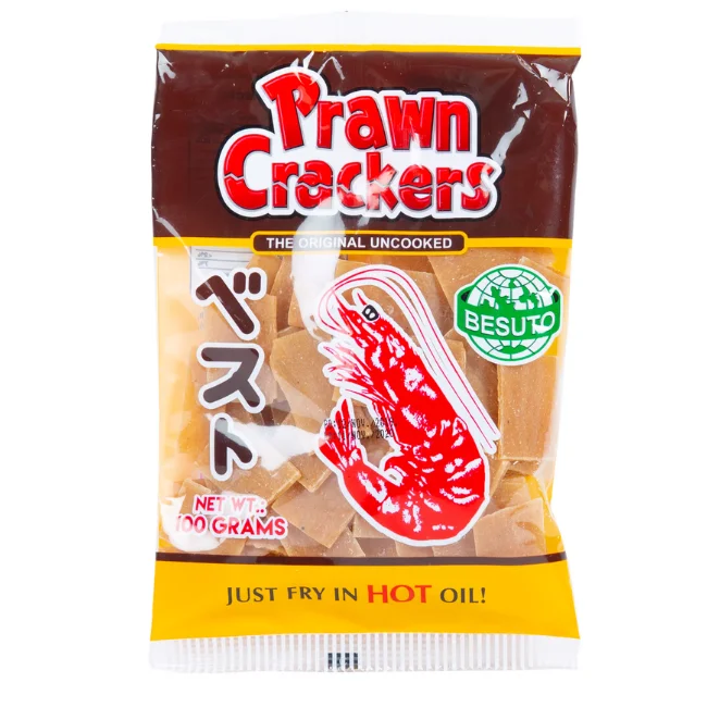 Vietnamese casual seafood snack Uncooked Dried crisp prawn crackers fried snack shrimp (WA84356084695)